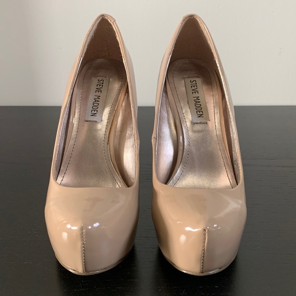 STEVE MADDEN nude platform high heels - Picture 2 of 10